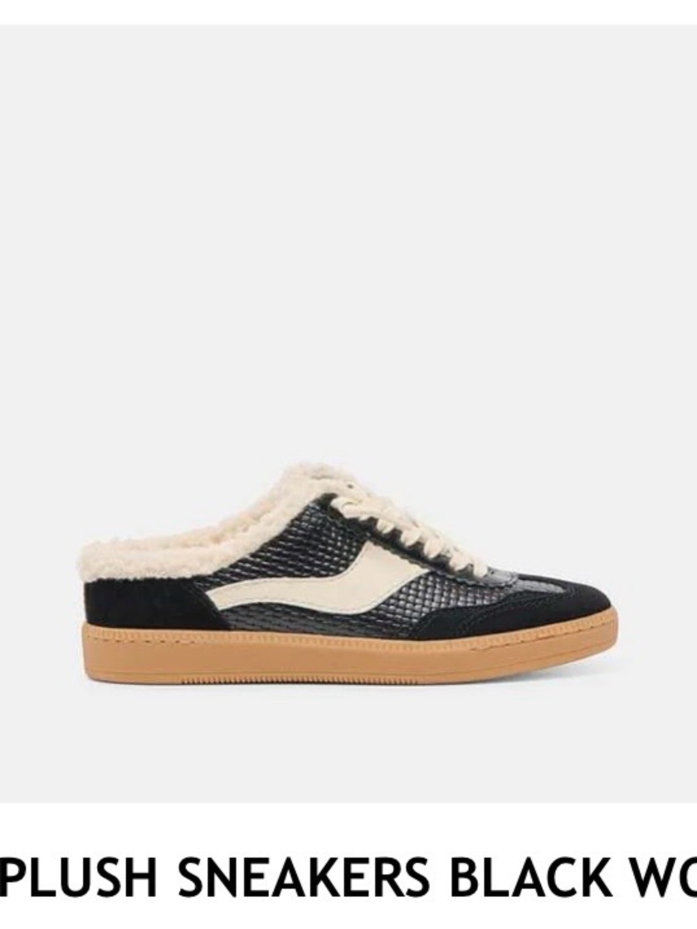 Dolce Vita Plush Sneaker slides (mules)